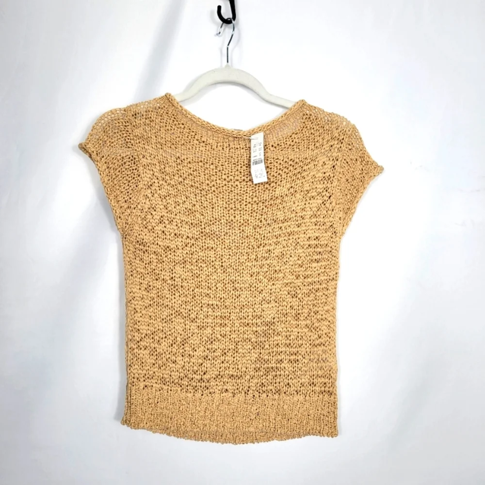 J Crew Textured Sweater Tee BZ511  Size  XS NWT